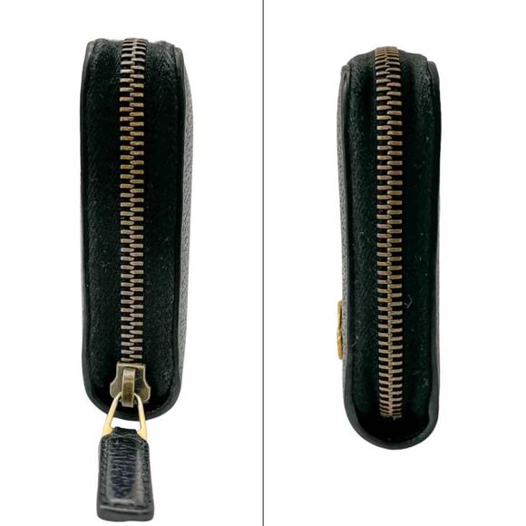 GUCCI long wallet GG logo black leather - Picture 3 of 10